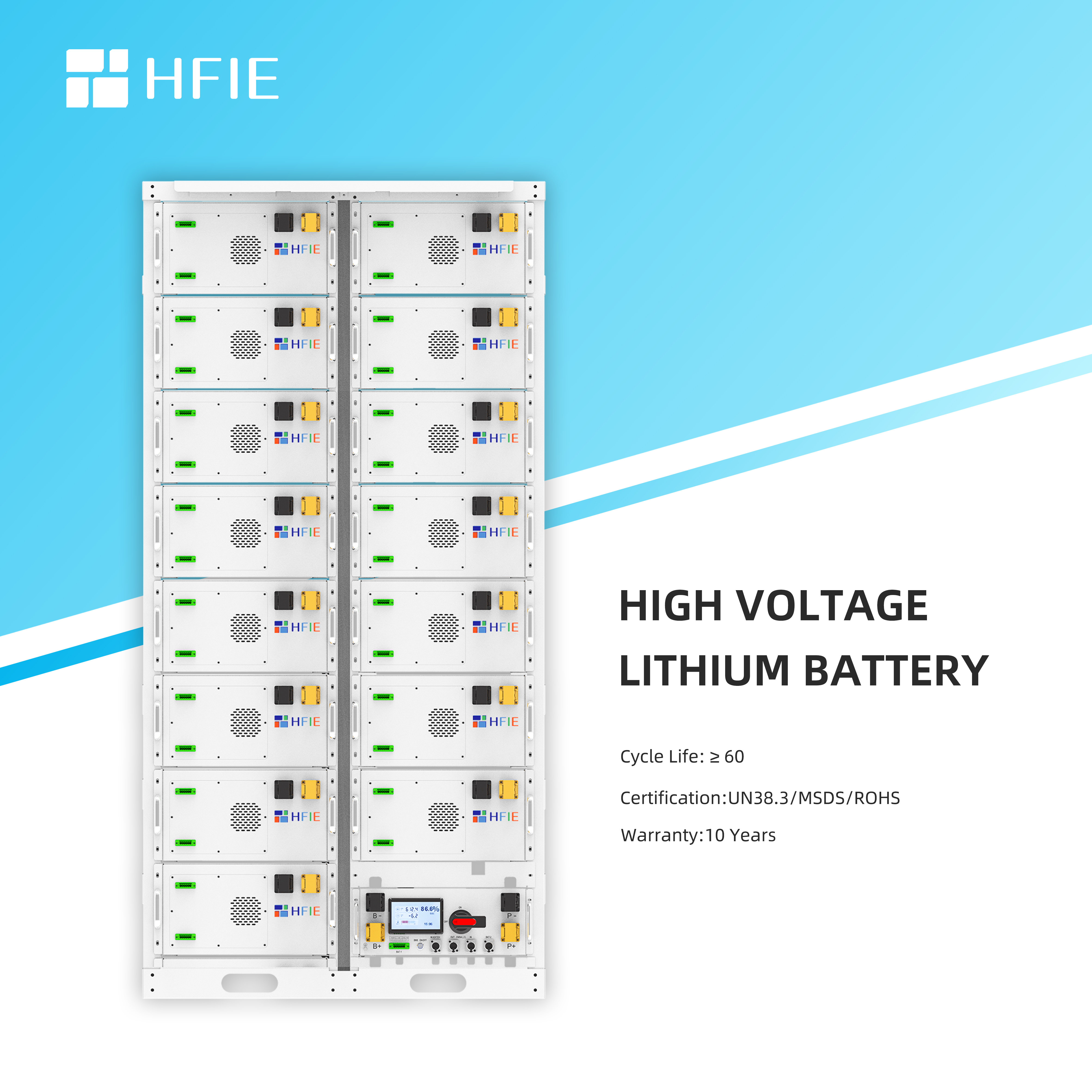 HFIE 100KW 300KW 500KW Wind Turbine Inverter for Wind Solar Hybrid System MPPT Charging Diesel Generator Compatible