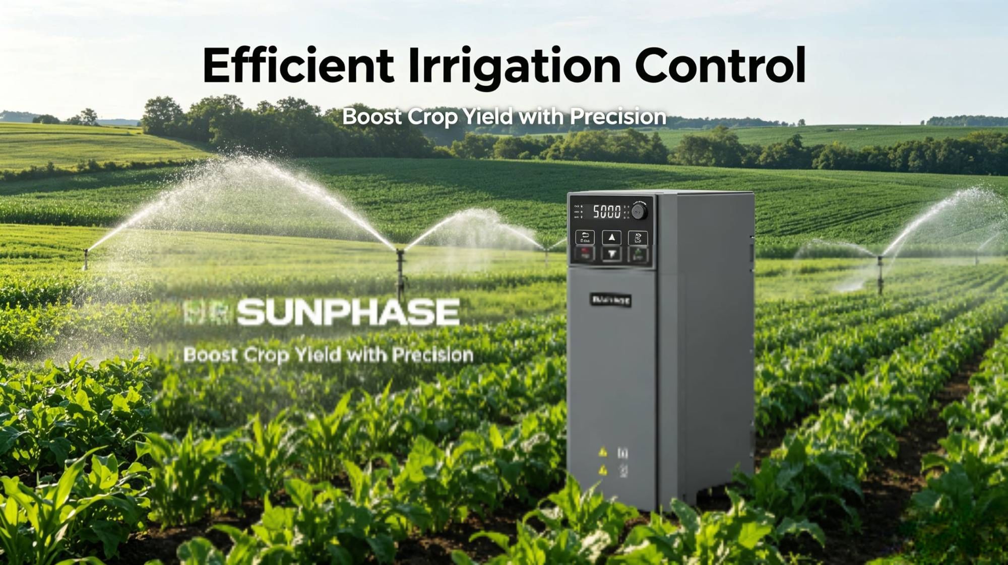 0.75kW 1HP 220V Solar Water Pump Inverter Heavy Duty Solar Inverter for Water Pump Commercial Irrigation Power Controller