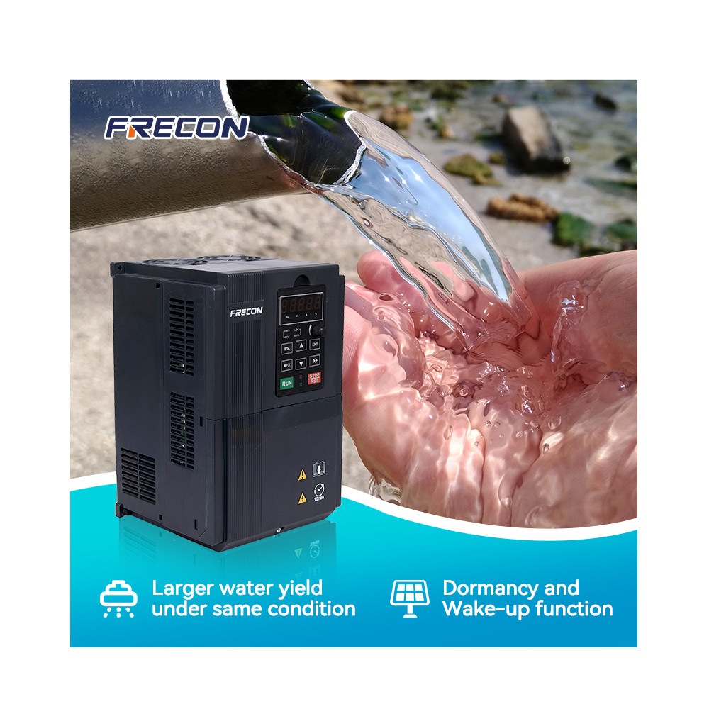 7.5KW Three Phase DC AC Input to AC Output MPPT Controller Solar Pump Inverter for Submersible Pump