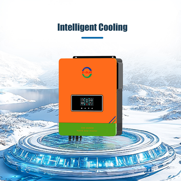 Esun Solar Power Inverter Mppt Ip65 Hybrid Generator 1.5kw 3000w 3.6kw 4.2kw 5kw 6.2kw 24v 48v to 220v