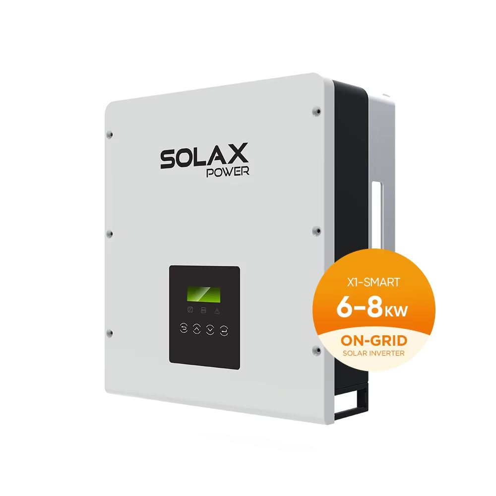 SolaX X1Smart Single Phase on Grid Solar Inverter 6/7/8KW Dual MPPT High Efficiency PV Power Inverter Residential Rooftop System