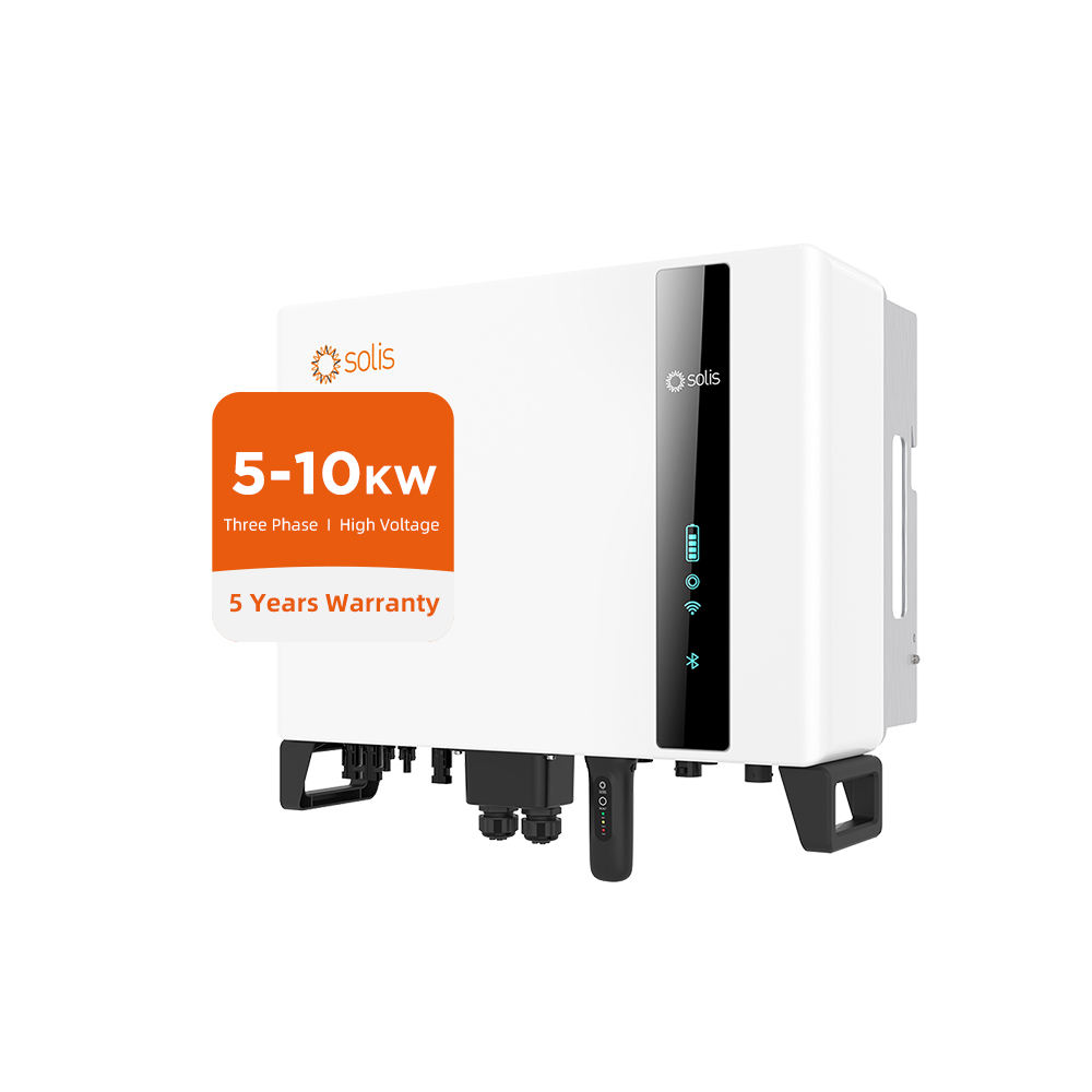 Solis Hybrid Inverter S6-EH3P(5-10)K2-H Three Phase High Voltage 5Kw-10Kw for Large Residential/Small Commercial Energy Storage