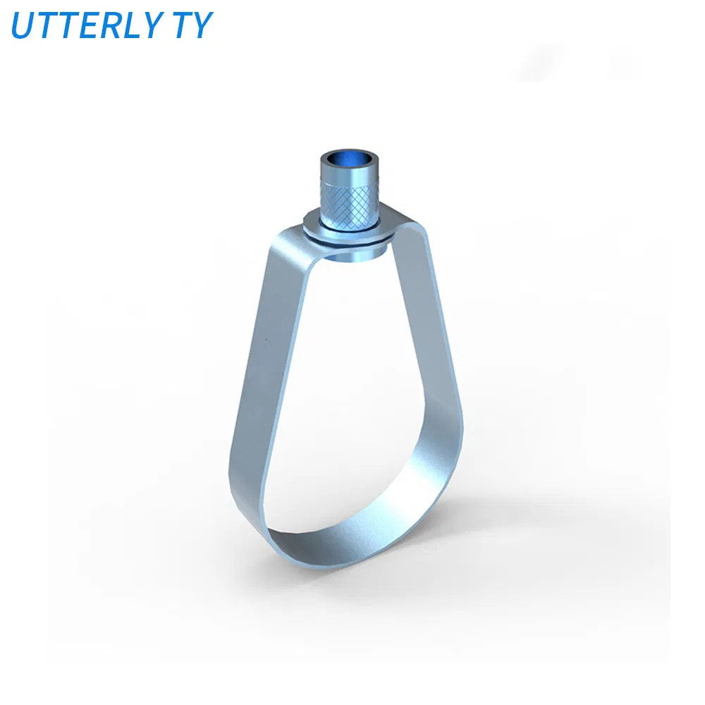 Manufacturer Customize Oval Pear Shape Gas Water Cable Sprinkler Loop Pipe Hanger