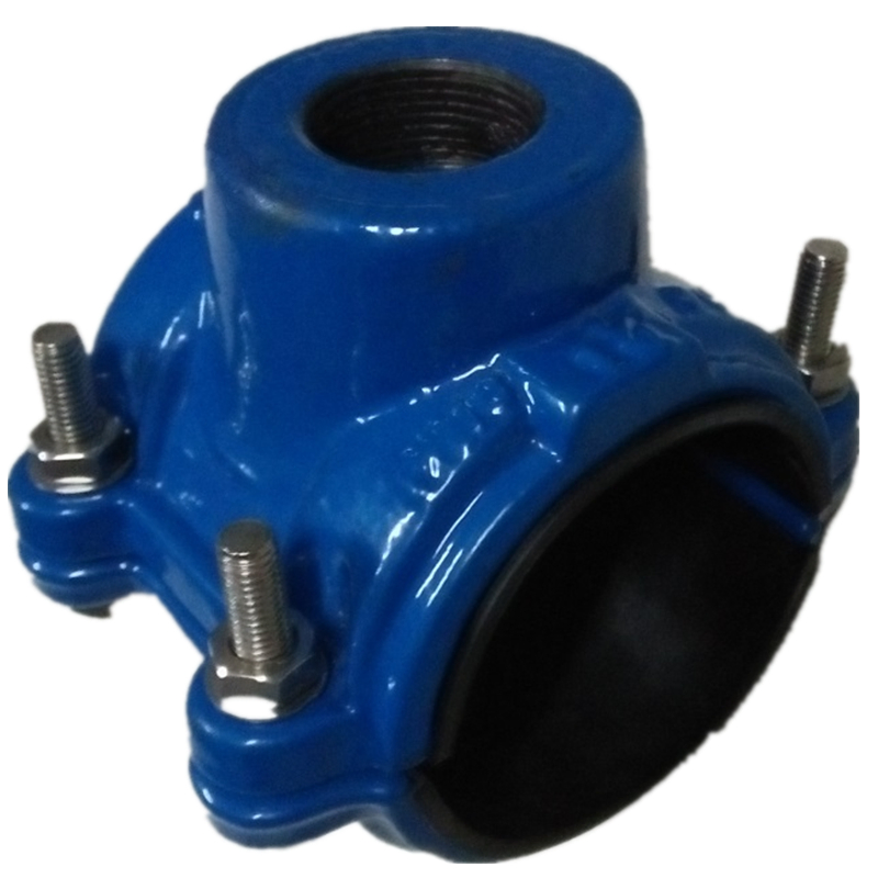 Hot Sale Ductile Iron Saddle Clamp for PVC PPR Pipe