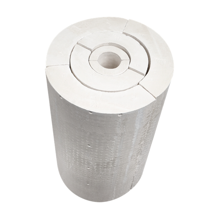 Refractory Aluminum Building Decorative Material Waterproof Installation Instructions Calcium Silicate Board Supports Tube Pipe for Insulation Pipe Equipment