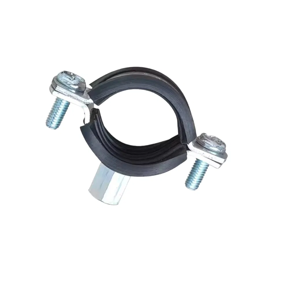 Durable 2mm Heavy Duty Galvanized Pipe Clamp for Mechanical Fastening
