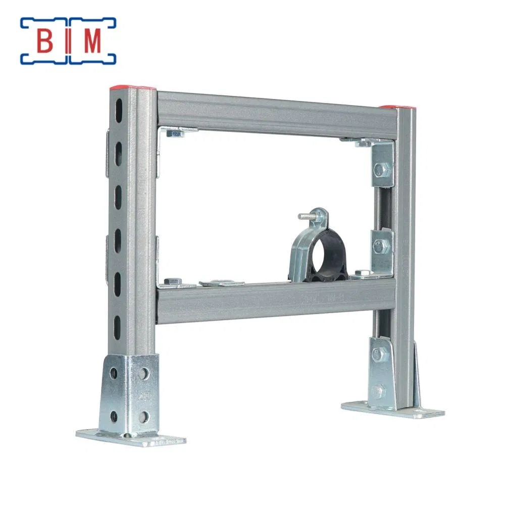 Powder Coated Strut Clamp P-Type Pipe Clamp for Anti-Seismic Strut Channel
