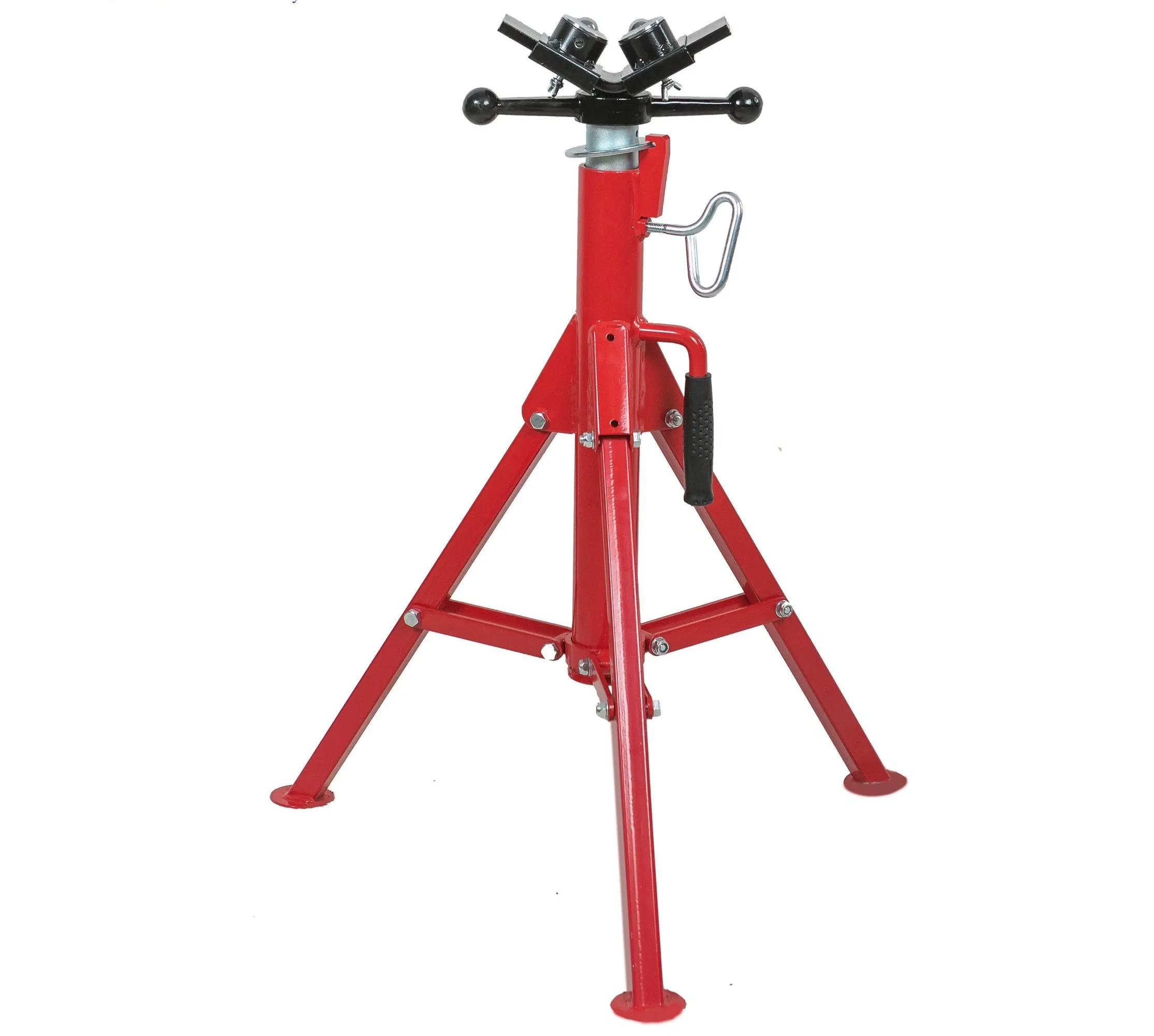 High Quality Adjustable Height Pipe Support with V-Head and Ball