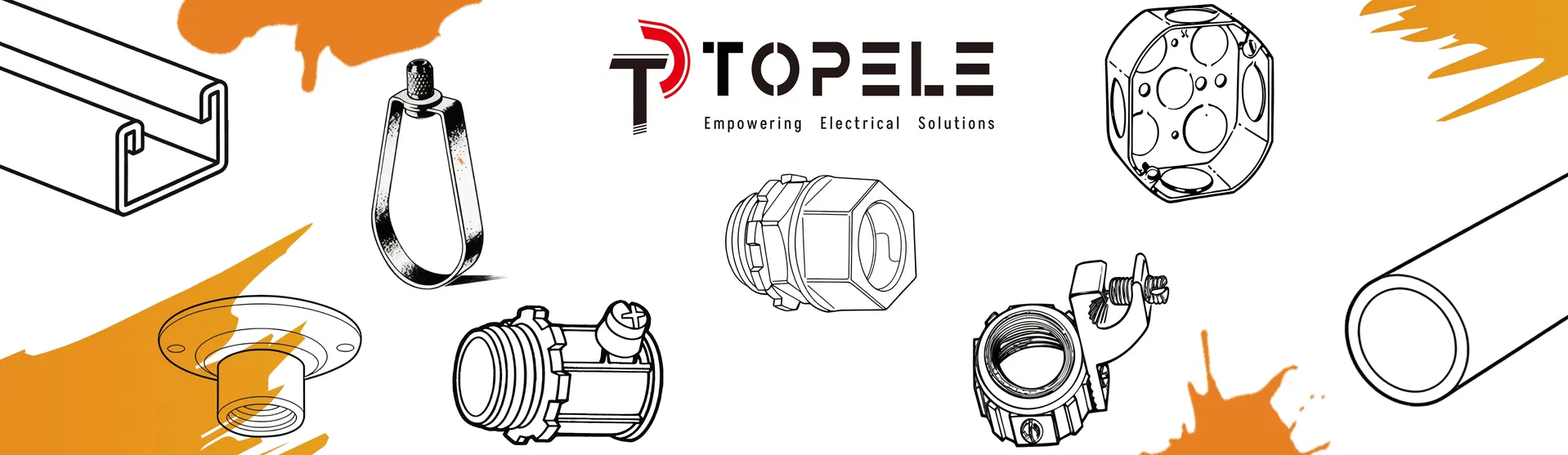 Galvanized Steel Adjustable Pipe Hanger Clevis Hanger