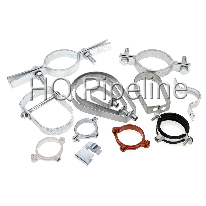 UL/FM Carbon Steel Galvanized/ Copper Plated Split Ring Pipe Hangers for Strut Channel Pipe