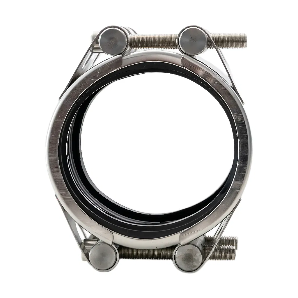 Double Lock Adjustable Pipe Clamp Leakage Repair Screw Fittings