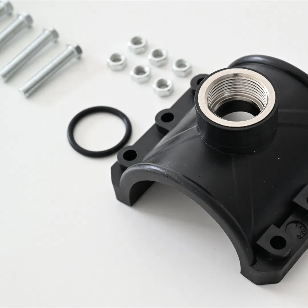 Low MOQ Industrial-Grade PE80 PE100 PE200 Plumbing Fittings HDPE Saddle Clamp for HDPE Pipes