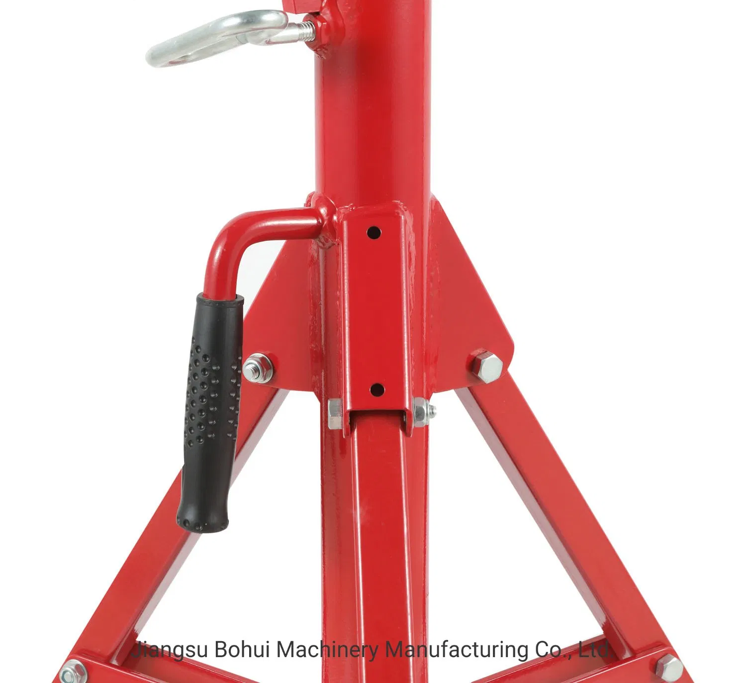 Convenient Adjustable Height Pipe Support with Wheels