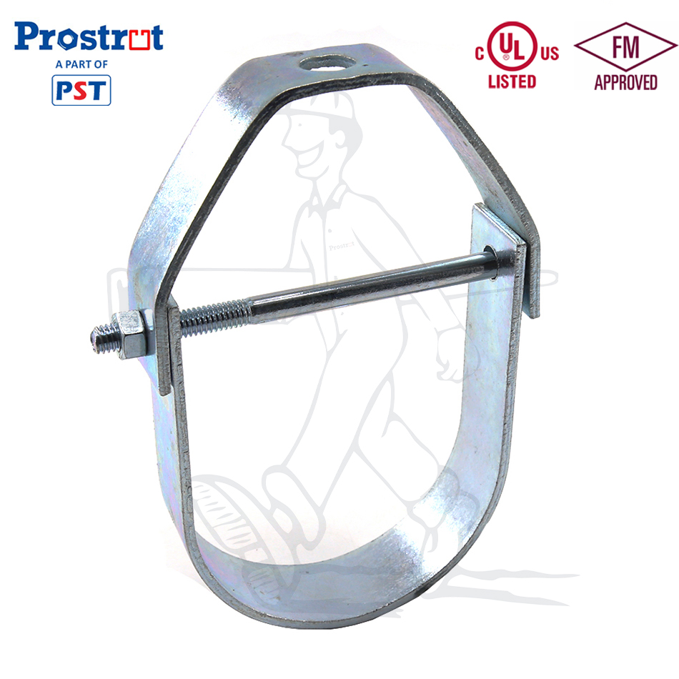 UL FM Listed Galvanized Steel Adjustable Pipe Hanger Clevis Hanger Conduit Hangers