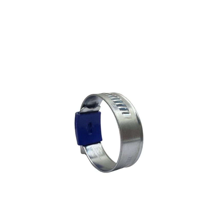 19-28 User-Friendly Blue British Type Hose and Pipe Clamps