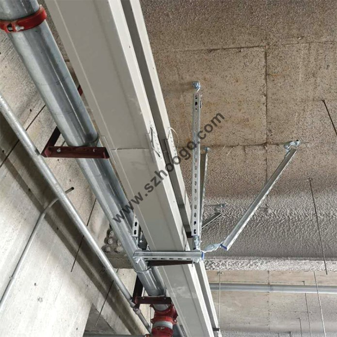 Sprinkle System Seismic Sway Brace Anti-Seismic Bracket FM Approval Pipe Hanger Support