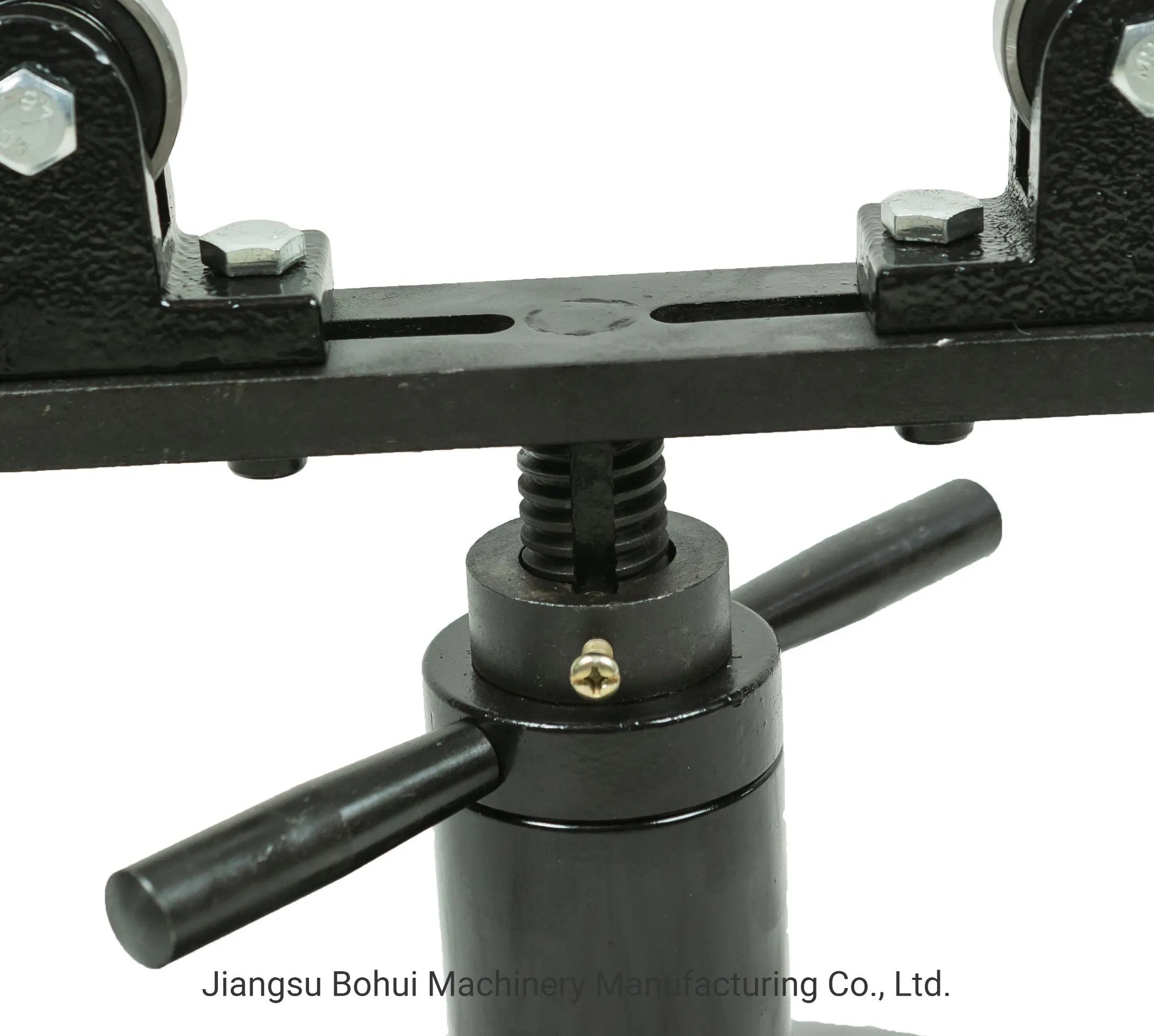 Durable Small Roller Head Pipe Support Adjustable Height 26-50 Cm