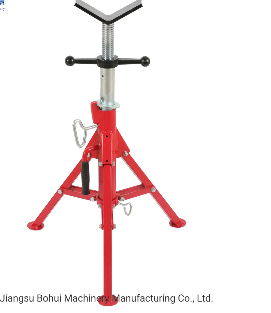 V-Head Adjustable Pipe Stand
