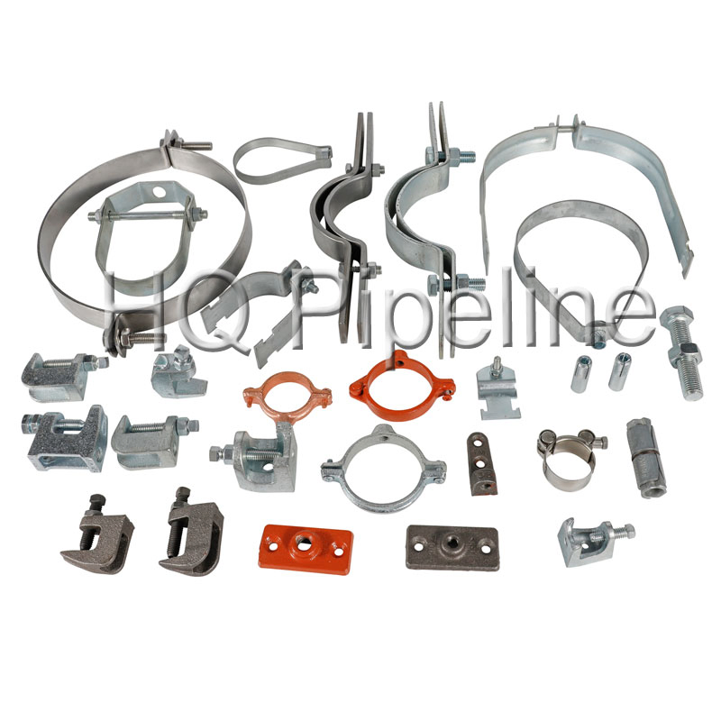 UL/FM Carbon Steel Galvanized/ Copper Plated Split Ring Pipe Hangers for Strut Channel Pipe