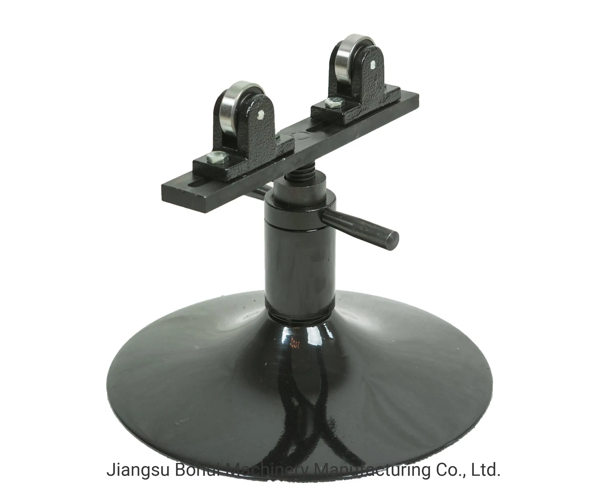 Durable Small Roller Head Pipe Support Adjustable Height 26-50 Cm