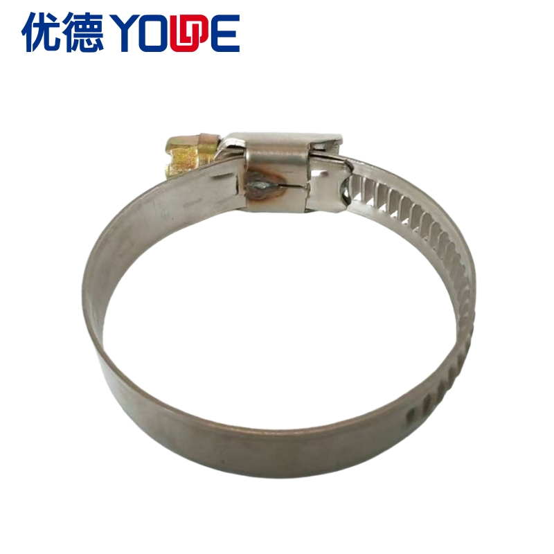 9mm German Type Non-Perforation Hose Clamp for Hydraulic Pipes