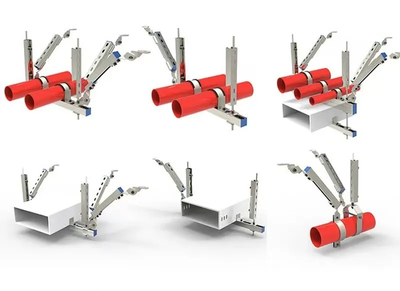 Integrated Pipe Building Support 9