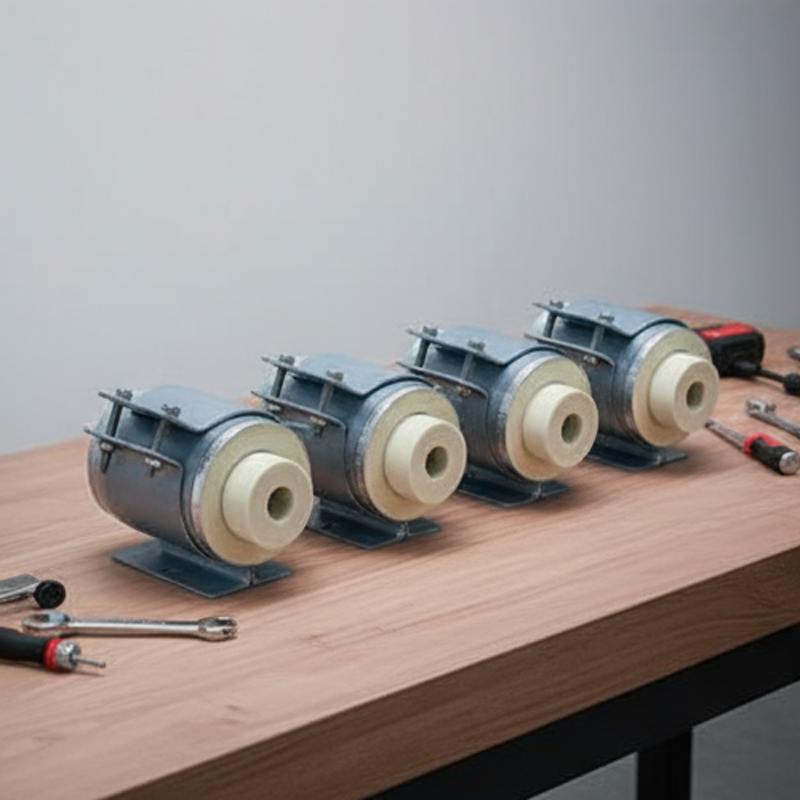 Rigid Type Anchor Pipe Support with Cryogenic Foam Technology