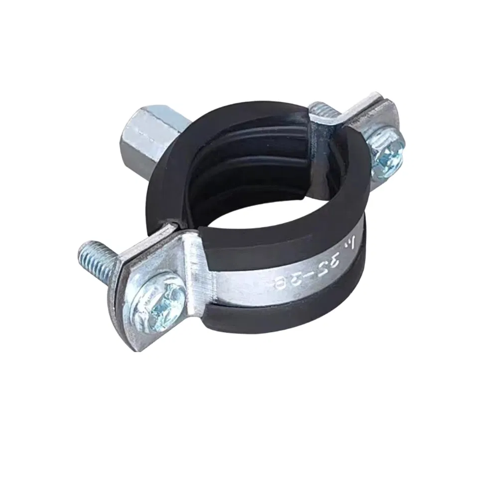 Durable 2mm Heavy Duty Galvanized Pipe Clamp for Mechanical Fastening