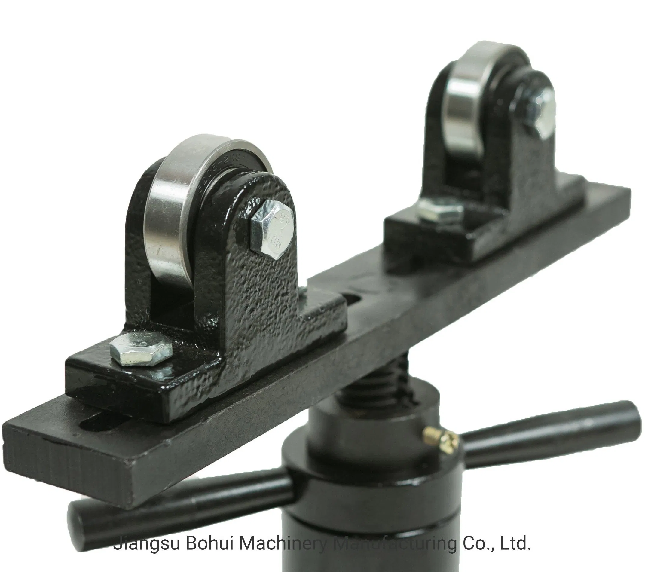 Durable Roller Head Small Pipe Support Adjustable Height 26-50