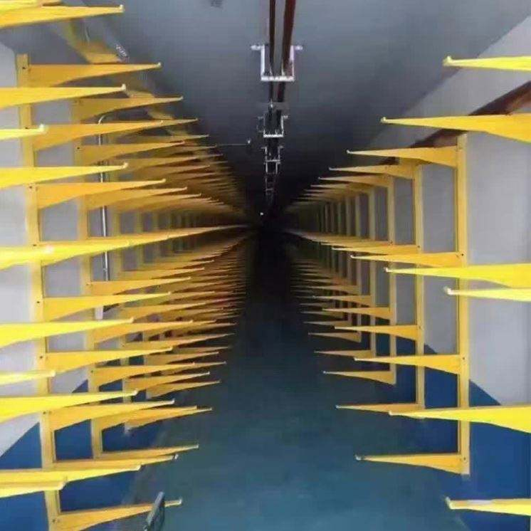 SMC Insulated Embedded Composite Screw Type Fiberglass Cable Tray Wall Bracket