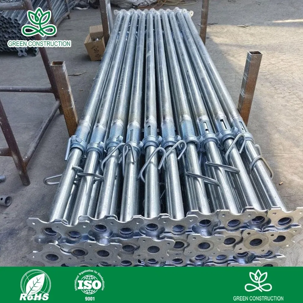 Good Quality Construction Steel Support Hot-DIP Galvanized Anti-Corrosion Adjustable Steel Support