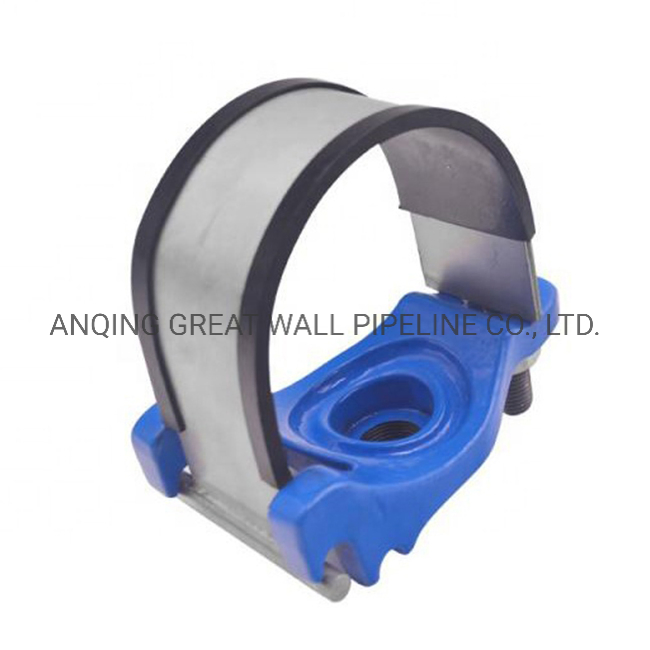 PE PVC HDPE Pipe Tapping Saddle