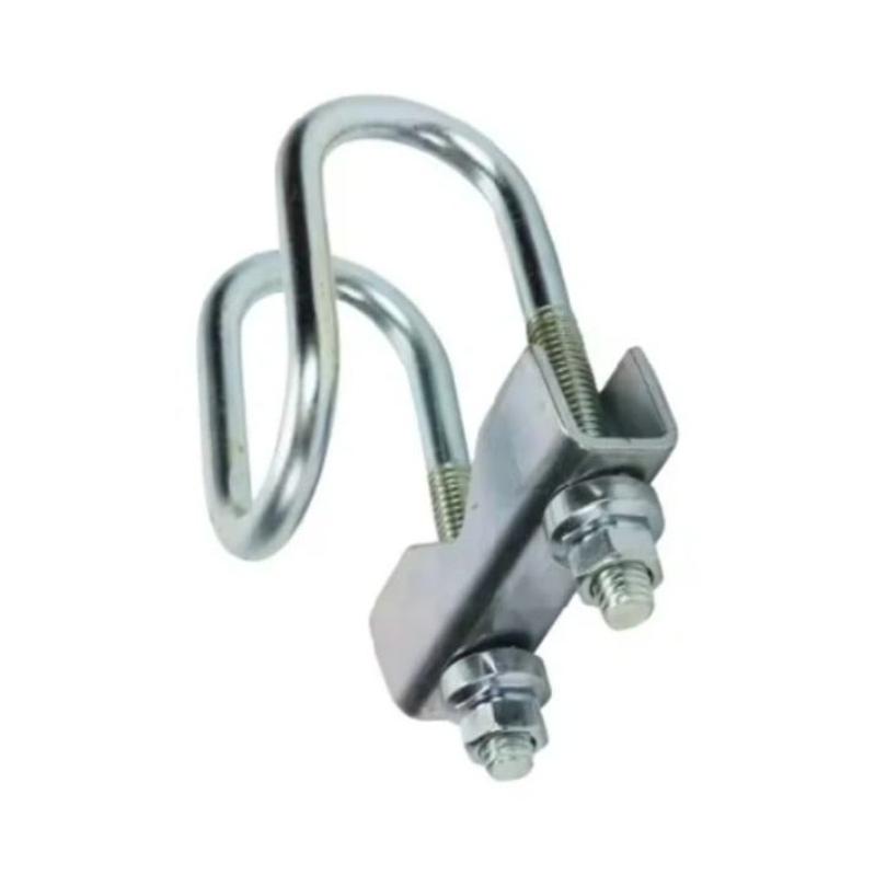 Quick Bracing Clamp Double U-Bolt Pipe Hanger for Fire Protection System Fire Sprinkler System Pipe Supports Metal FM UL Approved
