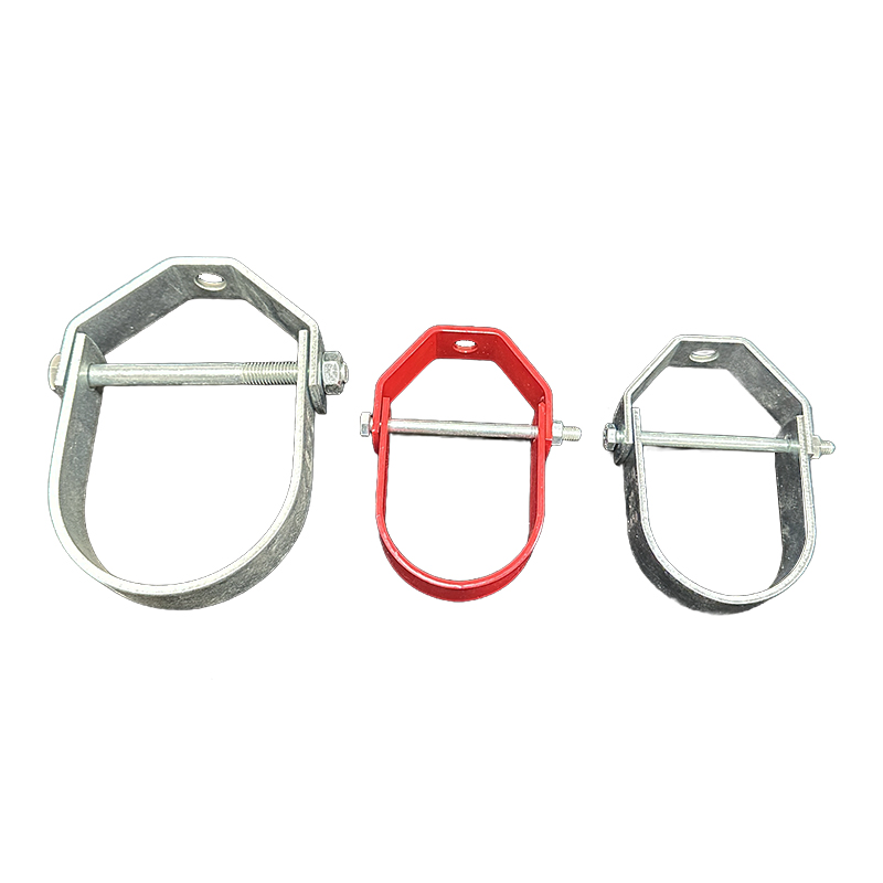 Factory Wholesale/Retail Clevis Horseshoe Shape Seismic Bracing Tube Pipe Clamp Hanger