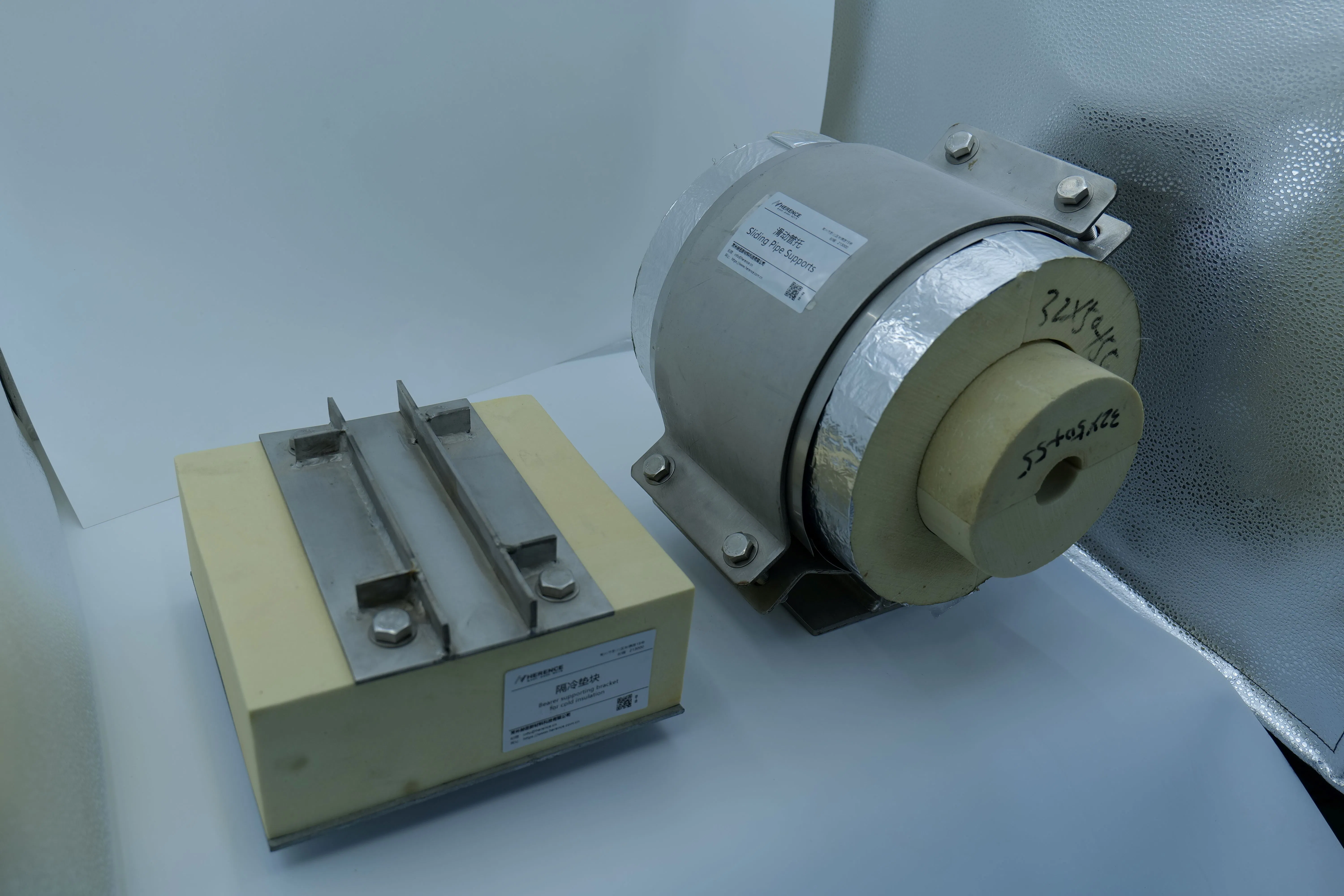 Customized Sliding Pipe Support with Pillow-Type Insulation Features