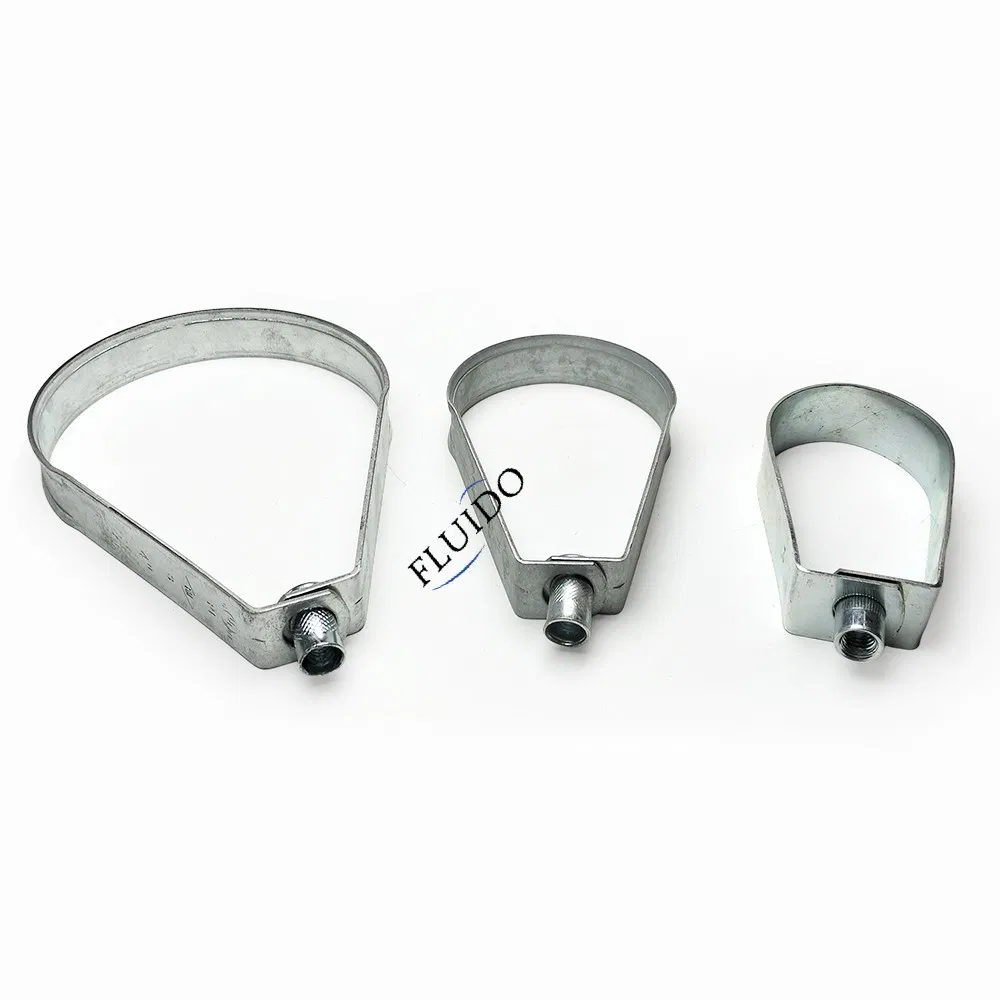 High Quality 3/8-16 Unc Swivel Steel Sprinkler Loop Pipe Hangers Clevis Clamp Hanger