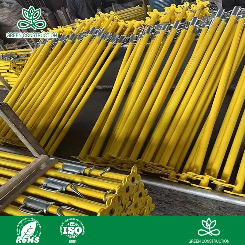 Green Construction Adjustable Steel Props Manufacturer Manufacturing Rust-Proof Steel Prop Support
