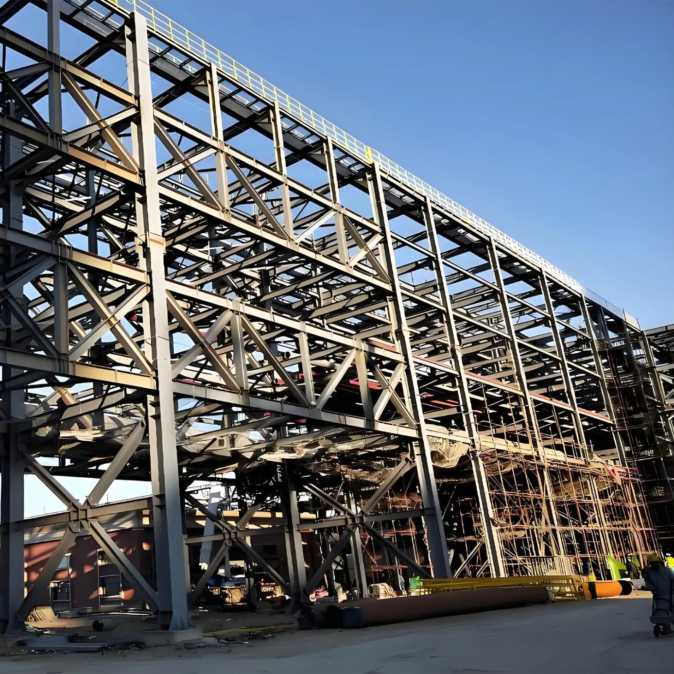 Steel Structure Pipe Support Design and Construction Scheme