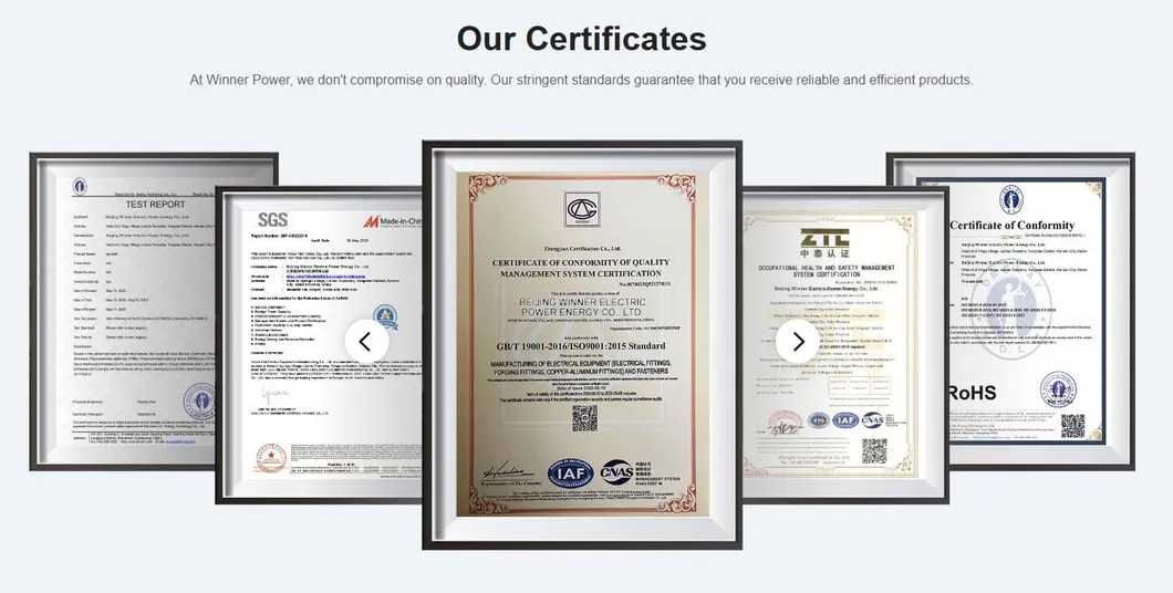 Product Certifications
