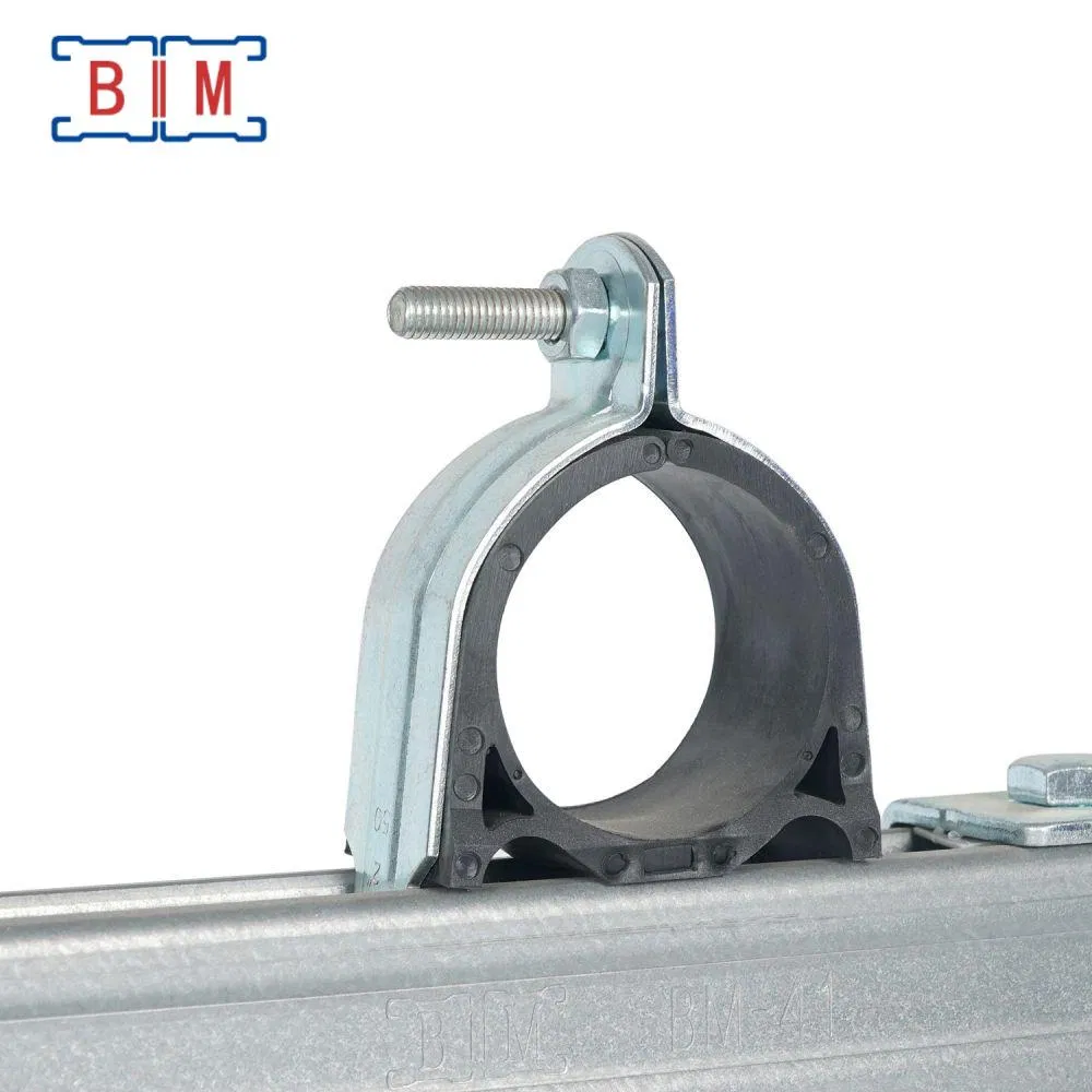 Powder Coated Strut Clamp P-Type Pipe Clamp for Anti-Seismic Strut Channel
