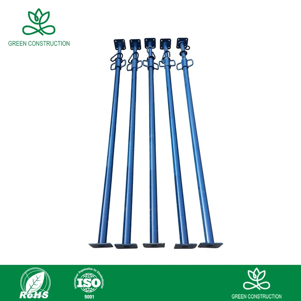 Green Construction Adjustable Steel Props Manufacturer Manufacturing Rust-Proof Steel Prop Support