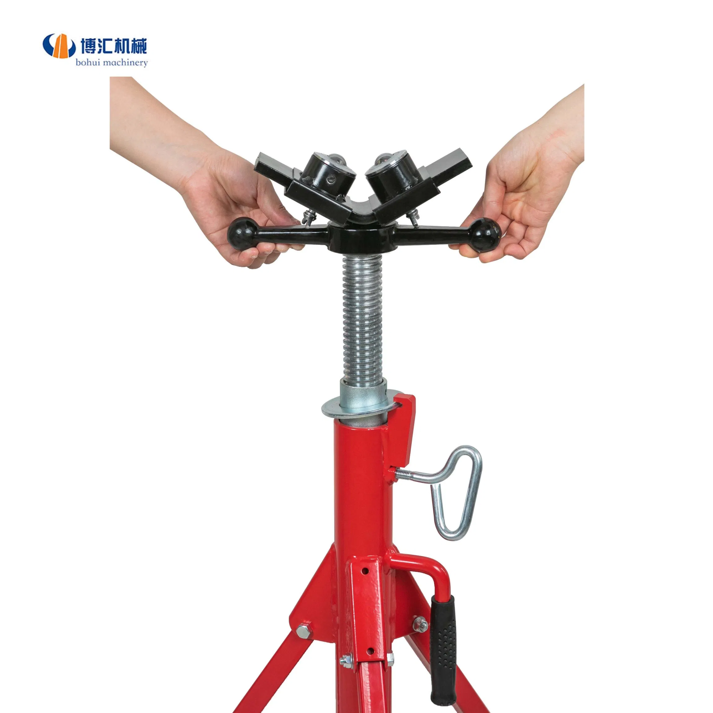12 Inch Steel Pipe Roller Stand Factory Price Tube Support for Pipe Machine