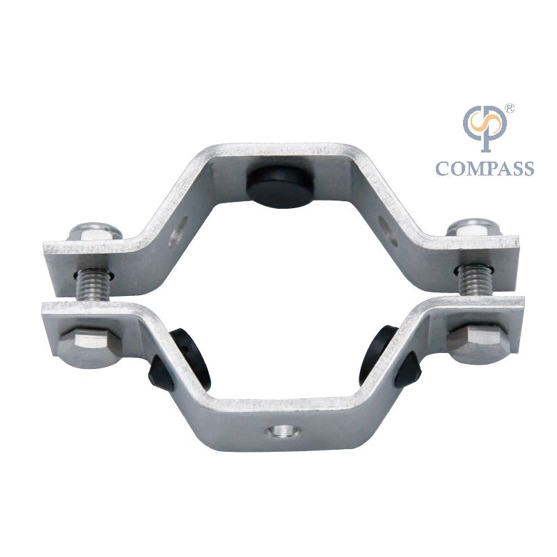 2" SS304 SS316L Stainless Steel SMS Sanitary Tube Pipe Support Pipe Hanger with EPDM Gasket