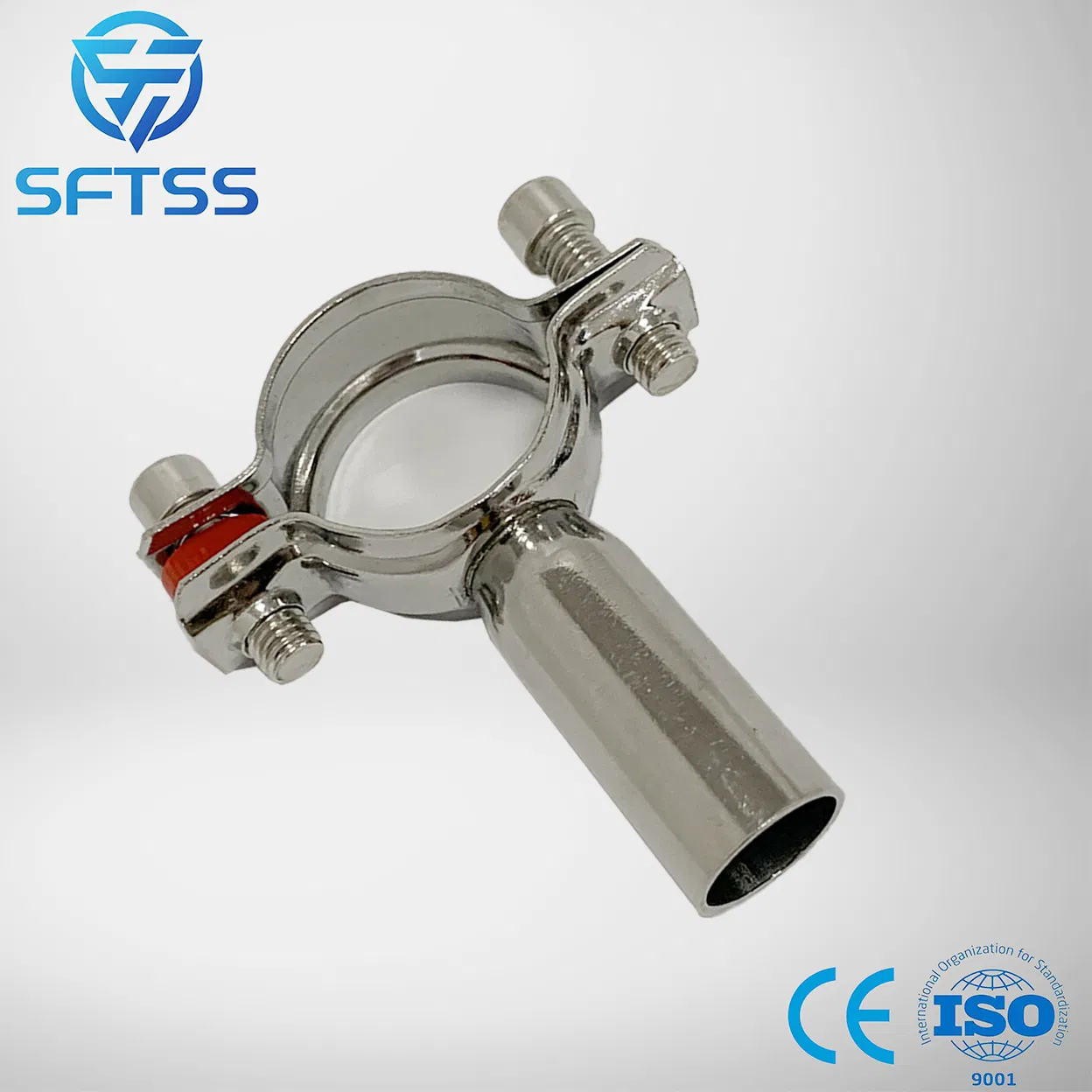 Premium Heavy Duty Stainless Steel Pipe Support Bracket for Versatile Applications