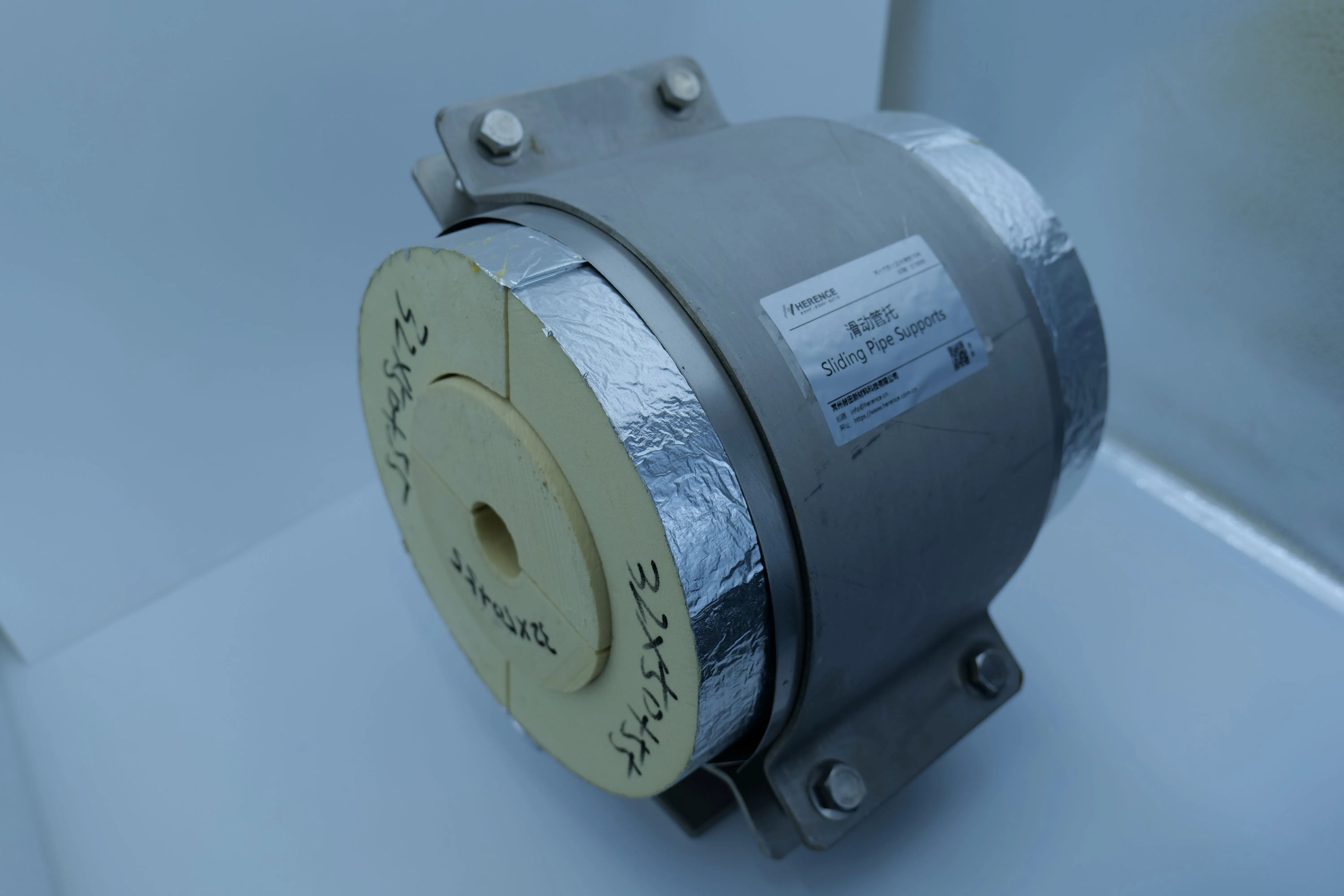 Customized Sliding Pipe Support with Pillow-Type Insulation Features