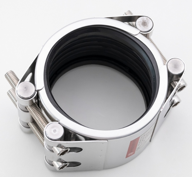 Double Lock Adjustable Pipe Clamp Leakage Repair Screw Fittings