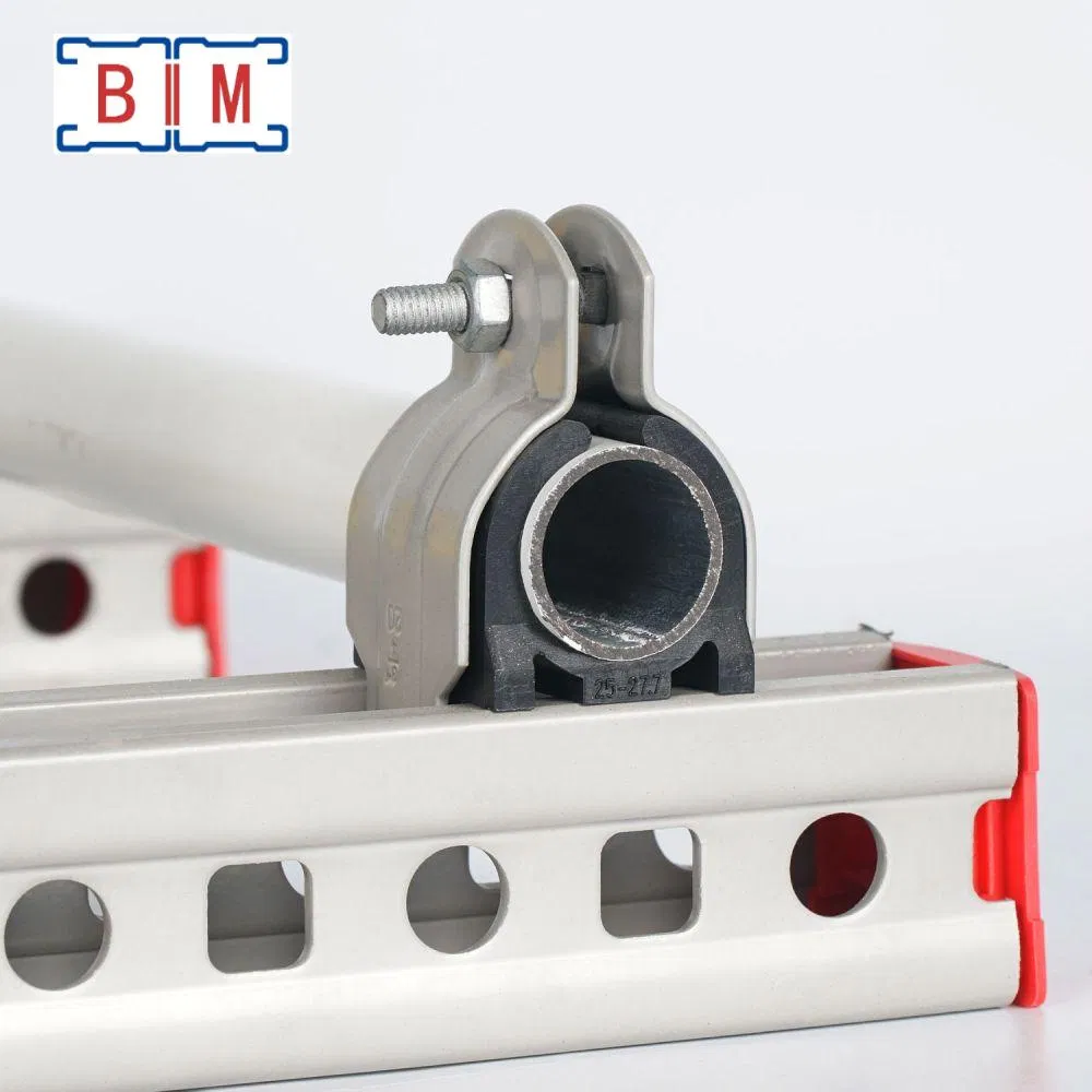 Powder Coated Strut Clamp P-Type Pipe Clamp for Anti-Seismic Strut Channel