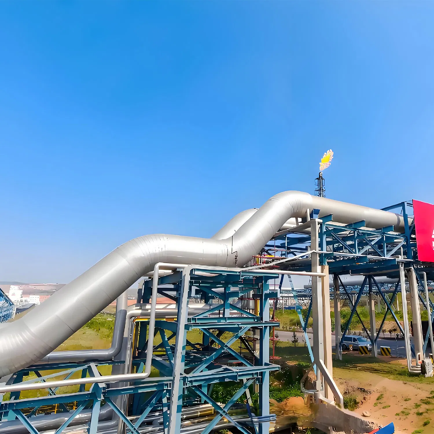 Steel Structure Pipe Support Design and Construction Scheme