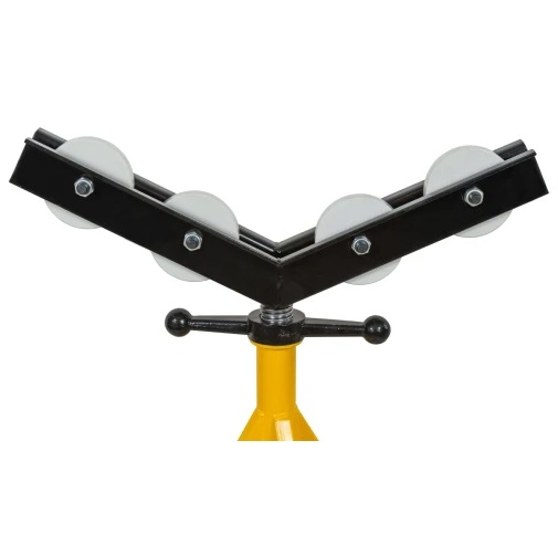 H405 Four Wheels Quattro Legs 40 Inches Pipe Roller Head Welding Support