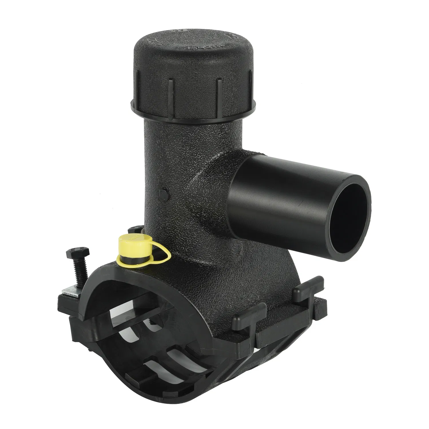 PE Pipe Electrofusion Tapping Tee DN90mm Saddle SDR11 SDR17 HDPE Fitting